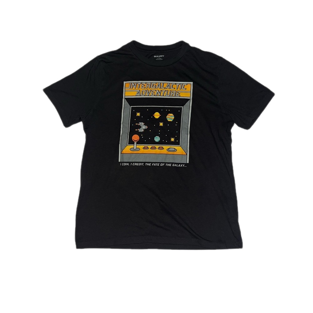 Intergalactic Gamer Adventure Tee Old Navy Size Medium